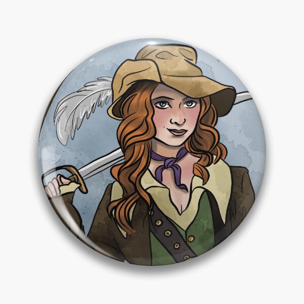 Item preview, Gráinne Ní Mháille (Grace O'Malley) Irish pirate designed and sold by Lauren Eldridge-Murray.
