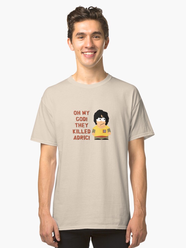 Alternate view of Oh My God! They Killed Adric! Classic T-Shirt