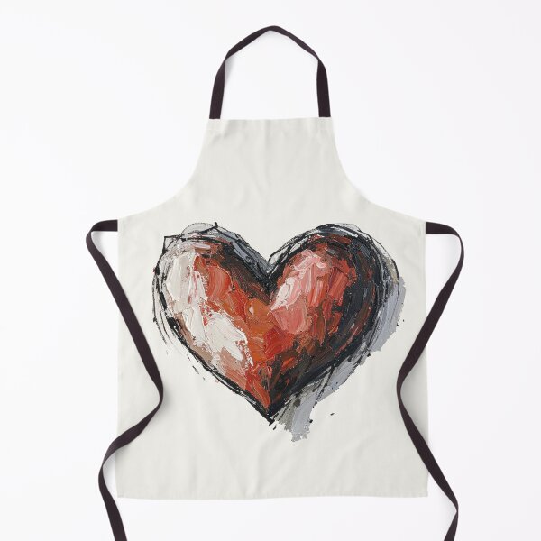 Item preview, Expressive Painted Heart designed and sold by yara.lahdo.