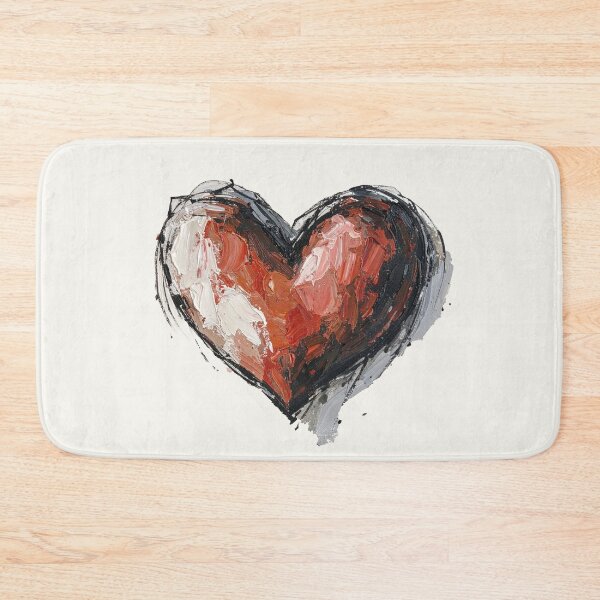 Item preview, Expressive Painted Heart designed and sold by yara.lahdo.