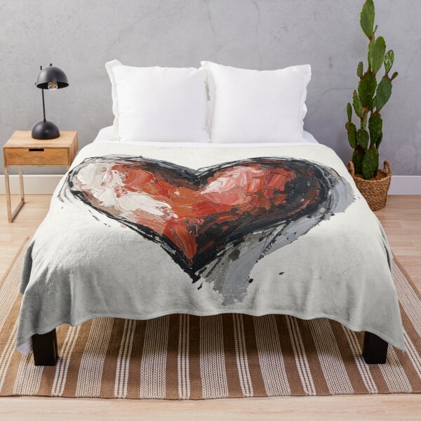Item preview, Expressive Painted Heart designed and sold by yara.lahdo.