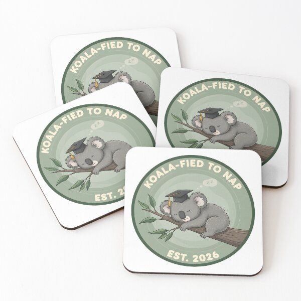 Item preview, Koala-fied To Nap Funny Graduation Koala designed and sold by ND-Culture.