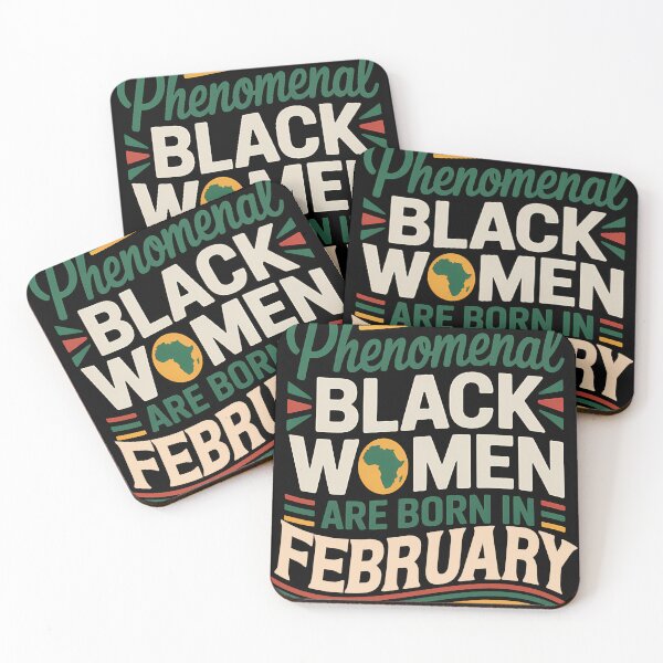 Item preview, Phenomenal Black Women Are Born In February Gift designed and sold by RoyesButler.
