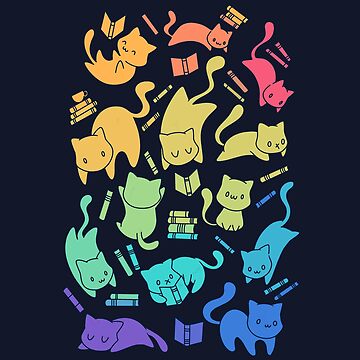 Imagen de la obra Gatos y libros de TaylorRoss1