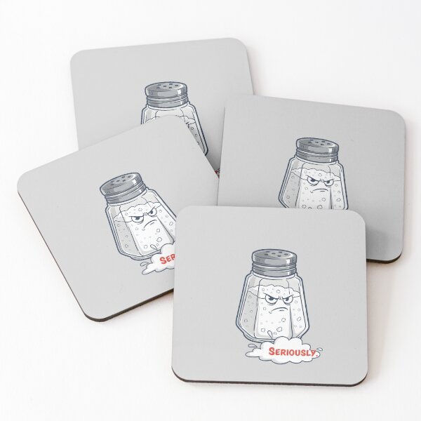 Item preview, Don't Be So Salty Funny Grumpy Salt Shaker Pun designed and sold by ND-Culture.