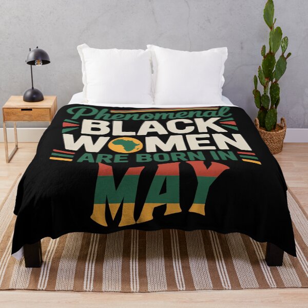 Item preview, Phenomenal Black Women Are Born In May Gift designed and sold by RoyesButler.