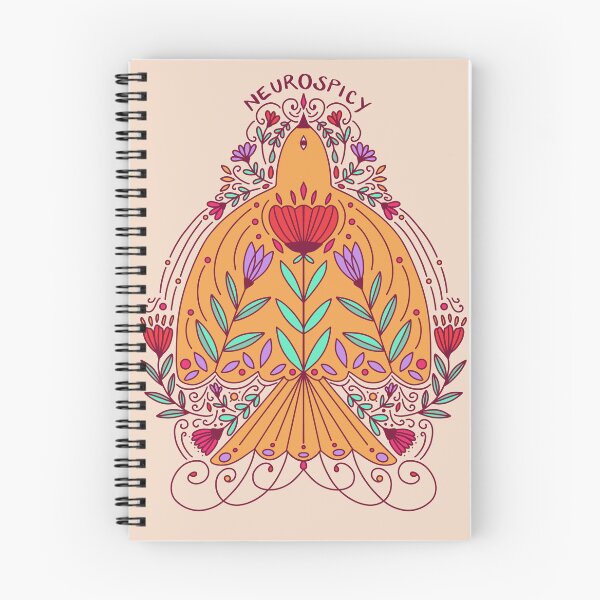 Item preview, Neurospicy Bird designed and sold by Stephanie McRae.