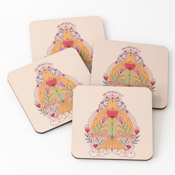 Item preview, Neurospicy Bird designed and sold by Stephanie McRae.