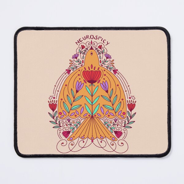 Item preview, Neurospicy Bird designed and sold by Stephanie McRae.