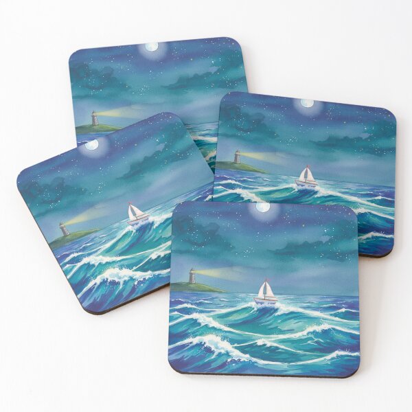 Item preview, Watercolor Lighthouse Art Print – Beacon of Hope, Comfort & Remembrance designed and sold by DesireeNguyen.