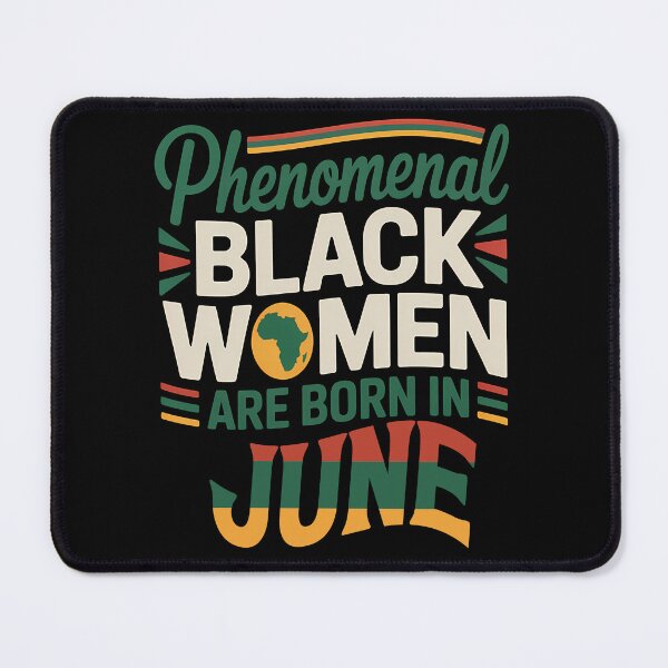 Item preview, Phenomenal Black Women Are Born In June Gift designed and sold by RoyesButler.