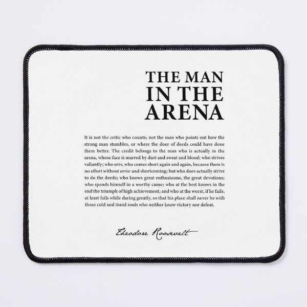 Item preview, The man in the arena designed and sold by corbrand.