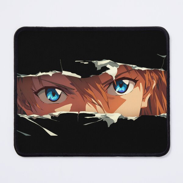 Item preview, Asuka Langley Neon Genesis Evangelion Blue Eyes Peeker designed and sold by PMartistStudio.