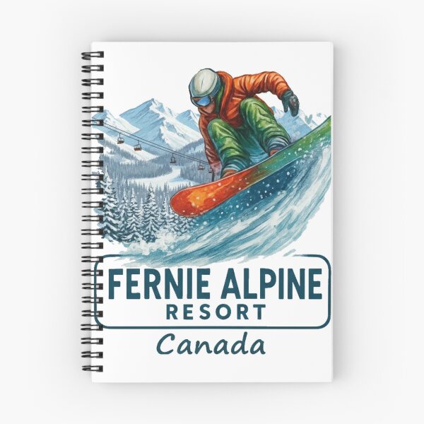 Item preview, Fernie Alpine Ski Resort, Canada designed and sold by clarkfraser.