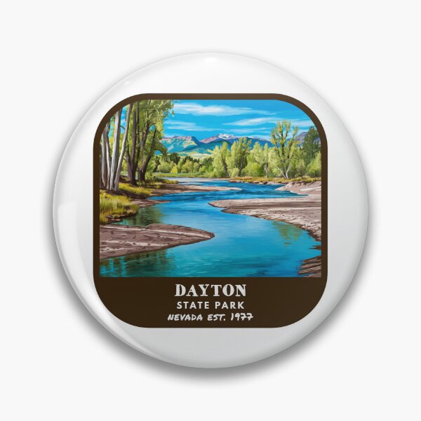Item preview, Vintage Dayton State Park (Nevada State Park) designed and sold by RabbitK.