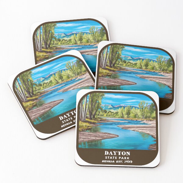 Item preview, Vintage Dayton State Park (Nevada State Park) designed and sold by RabbitK.