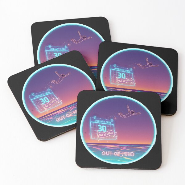 Item preview, Out of Office Out of Mind Funny Retro Digital Escape designed and sold by ND-Culture.