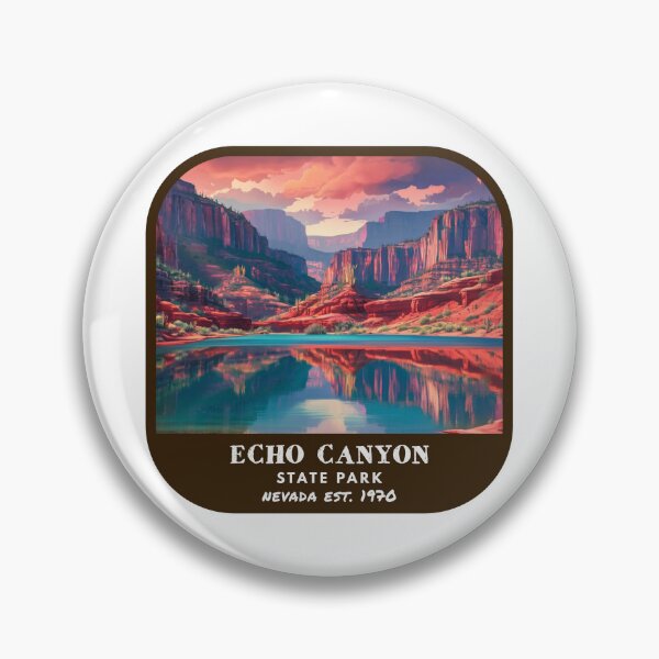 Item preview, Vintage Echo Canyon State Park (Nevada State Park) designed and sold by RabbitK.