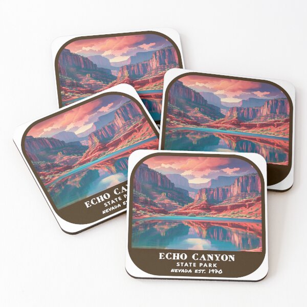 Item preview, Vintage Echo Canyon State Park (Nevada State Park) designed and sold by RabbitK.
