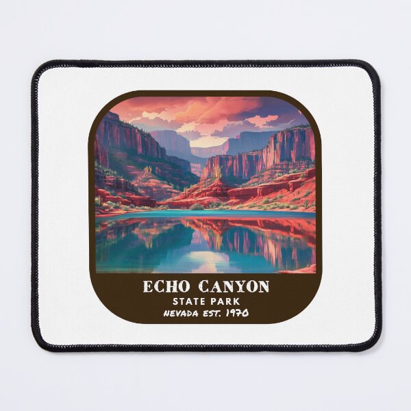 Item preview, Vintage Echo Canyon State Park (Nevada State Park) designed and sold by RabbitK.