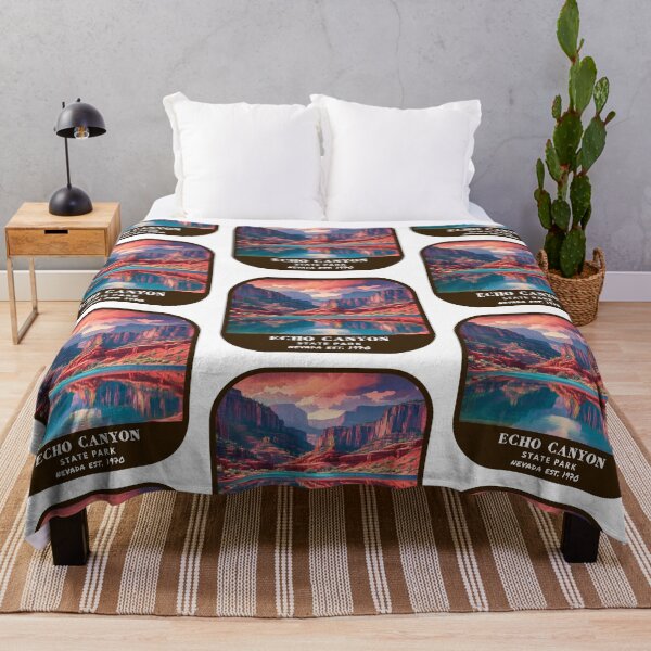 Item preview, Vintage Echo Canyon State Park (Nevada State Park) designed and sold by RabbitK.