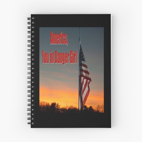 Item preview, America, You in Danger Girl – Political Protest Flag Art designed and sold by aadventures.
