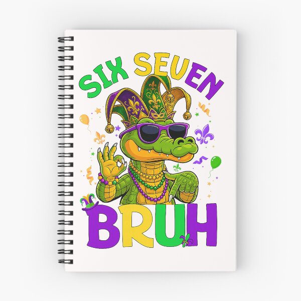 Item preview, bruh Six Seven Bruh Alligator 6 7 Mardi Gras 67 Boys Kids Youth  designed and sold by FrankIsabel.