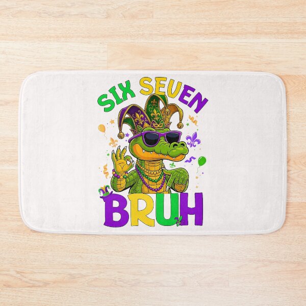Item preview, bruh Six Seven Bruh Alligator 6 7 Mardi Gras 67 Boys Kids Youth  designed and sold by FrankIsabel.