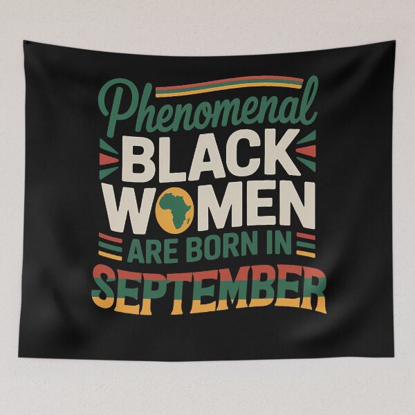 Item preview, Phenomenal Black Women Are Born In September Gift designed and sold by RoyesButler.