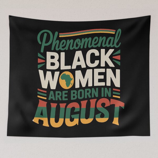Item preview, Phenomenal Black Women Are Born In August Gift designed and sold by RoyesButler.