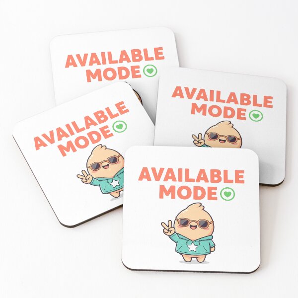 Item preview, Available Mode On – Cute Positive Social Energy Design designed and sold by AkuaEra.