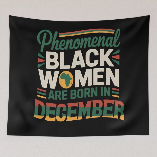 Item preview, Phenomenal Black Women Are Born In December Gift designed and sold by RoyesButler.