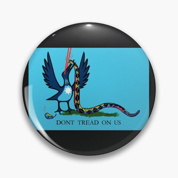 Item preview, Laser Loon Don’t Tread on Us rainboW designed and sold by benbuster.