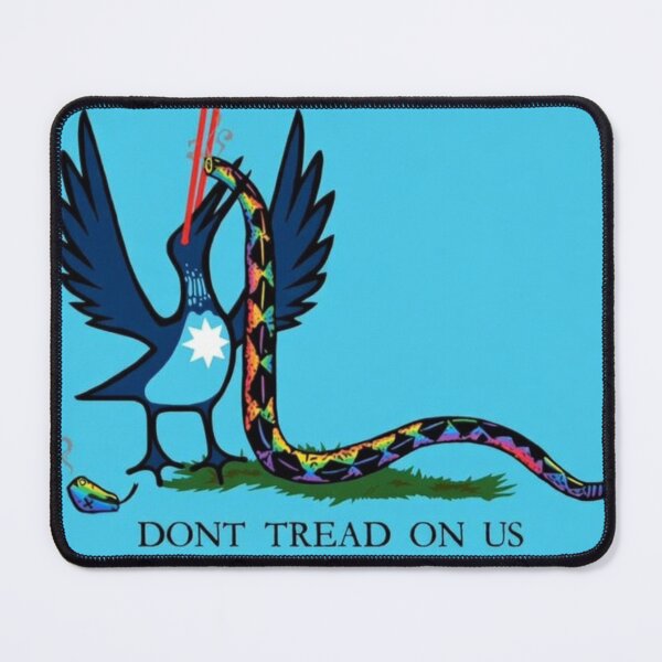Item preview, Laser Loon Don’t Tread on Us rainboW designed and sold by benbuster.