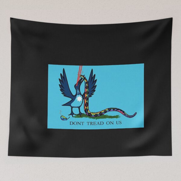 Item preview, Laser Loon Don’t Tread on Us rainboW designed and sold by benbuster.