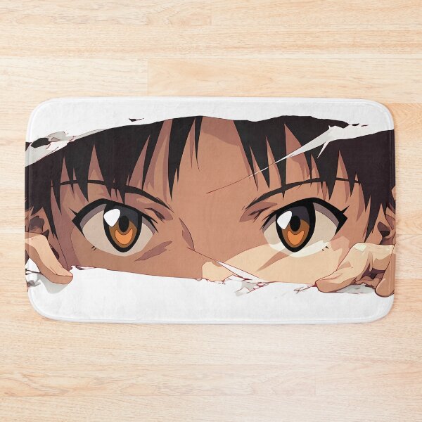 Item preview, Shinji Ikari Neon Genesis Evangelion Intense Eyes Peeker designed and sold by PMartistStudio.