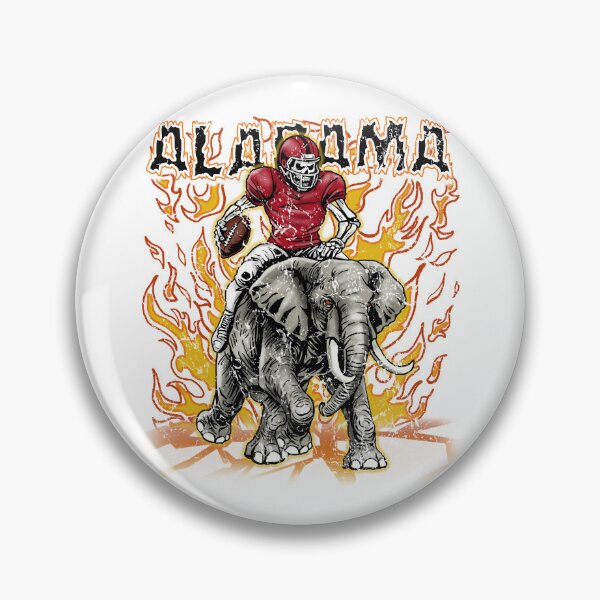 Item preview, Alabama Football Skull designed and sold by RebeccaLittlee.
