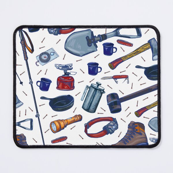 Item preview, Got Matches Camping Pattern designed and sold by CampK80.