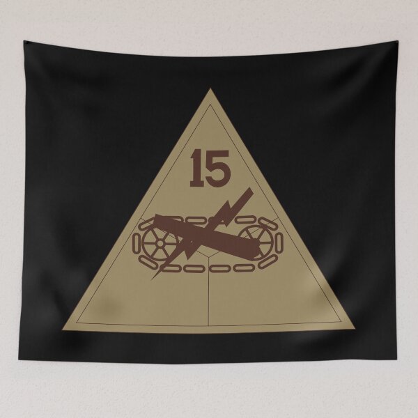 Item preview, Army - SSI - 15th Armored Division - Subdued Desert X 300 designed and sold by Military Insignia Products.