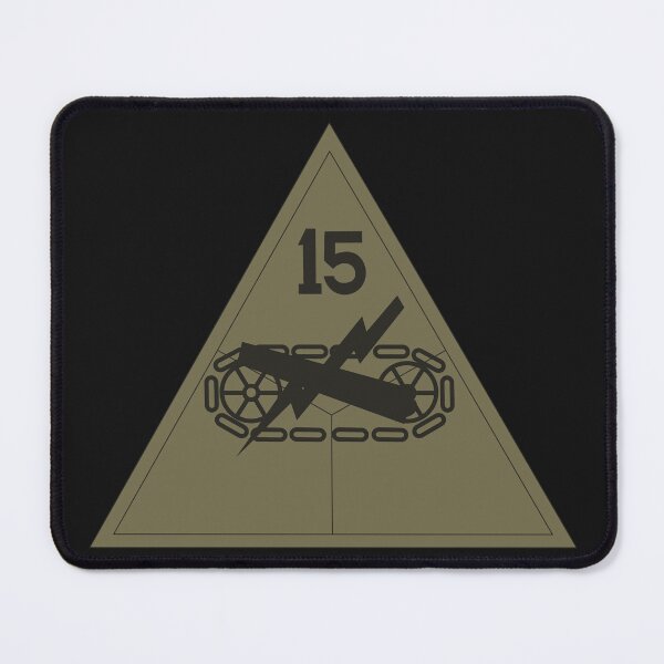 Item preview, Army - SSI - 15th Armored Division - Subdued X 300 designed and sold by Military Insignia Products.