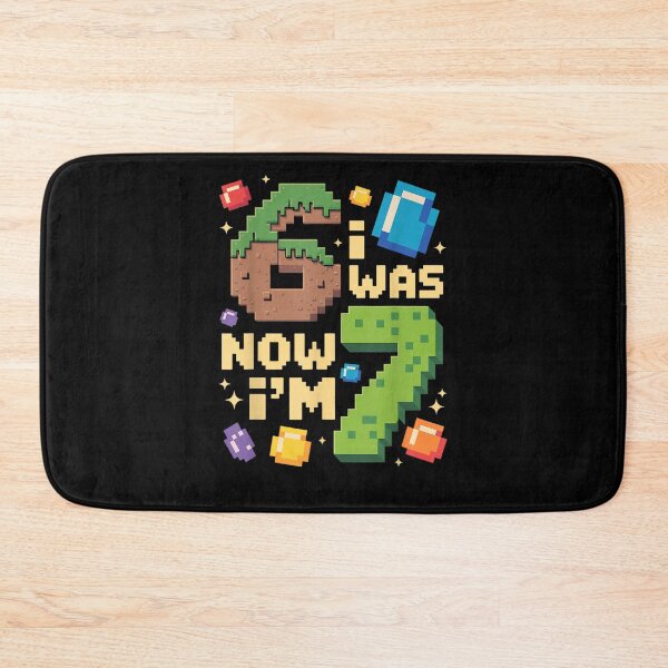 Item preview, Retro I was 6 Now I'm 7 Birthday Gift for Boys Kid Cute designed and sold by Juansustait.