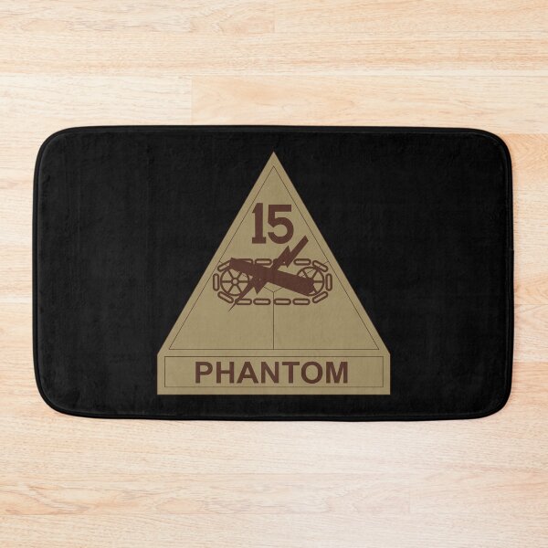 Item preview, Army - SSI - 15th Armored Division w Name Tape - Subdued Desert X 300 designed and sold by Military Insignia Products.