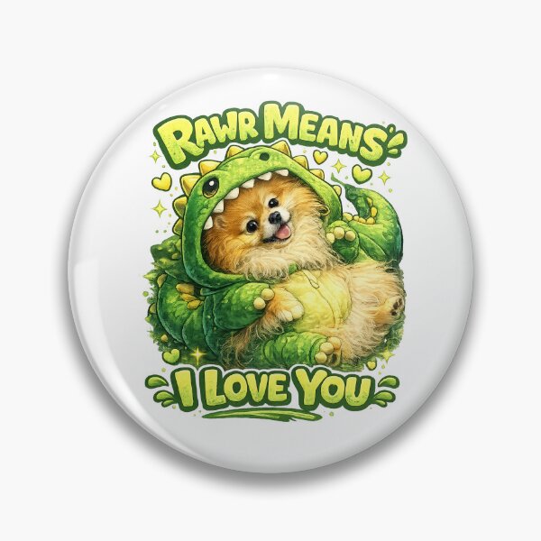 Item preview, Pomeranian Dinosaur designed and sold by StrayaDesign.