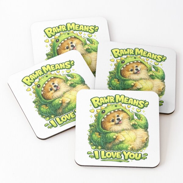 Item preview, Pomeranian Dinosaur designed and sold by StrayaDesign.