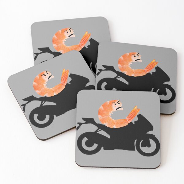 Item preview, Angry Shrimp Motorist designed and sold by Shrimps 4 Life.