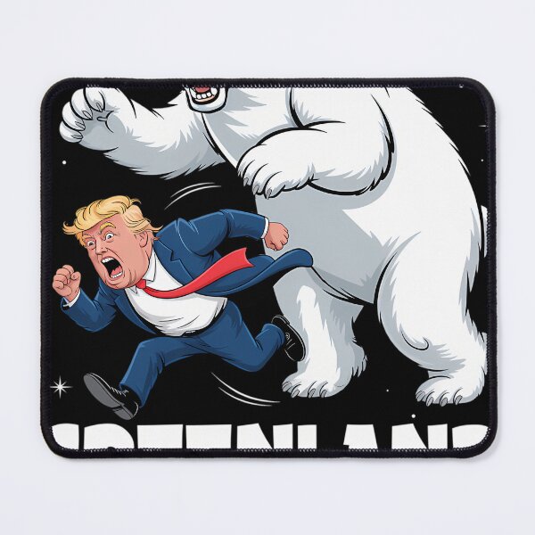 Item preview, Hands Off Greenland Flag Greenland Funny designed and sold by IamDeebee.