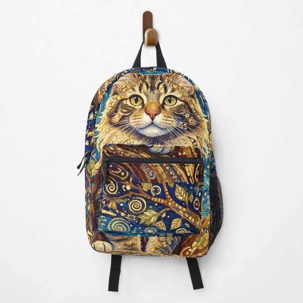 Item preview, Klimt Cat in Starry Night designed and sold by Vicky Brago-Mitchell®.