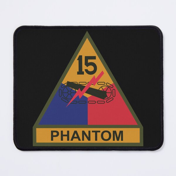 Item preview, Army - SSI - 15th Armored Division w Name Tape X 300 designed and sold by Military Insignia Products.