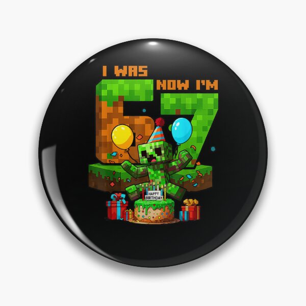 Item preview, I was 6 Now I'm 7 Unlocked Pixel Game Gift for Boys Kid designed and sold by Juansustait.