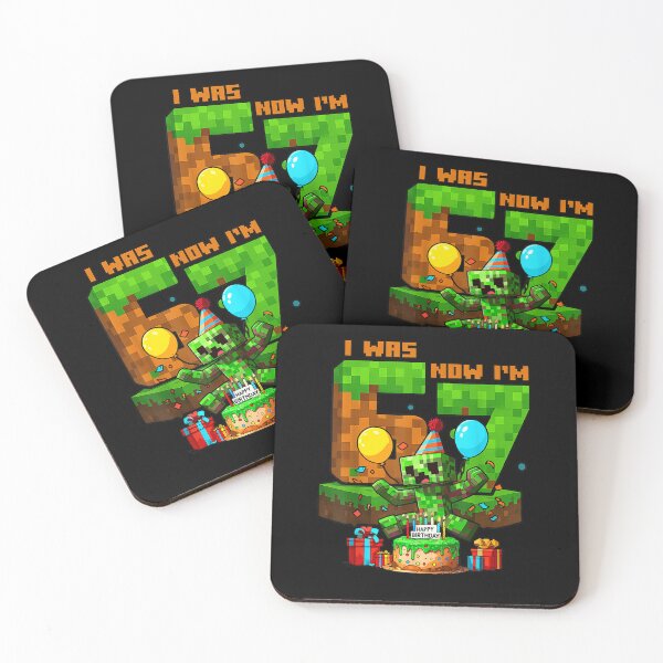 Item preview, I was 6 Now I'm 7 Unlocked Pixel Game Gift for Boys Kid designed and sold by Juansustait.